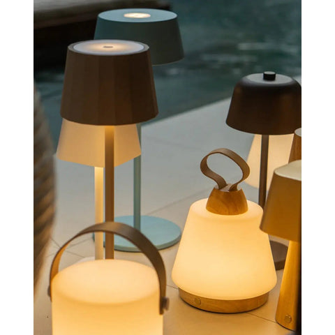 Lampe rechargeable Liv Light Brown – Bracelet en cuir, à intensité variable, sans fil