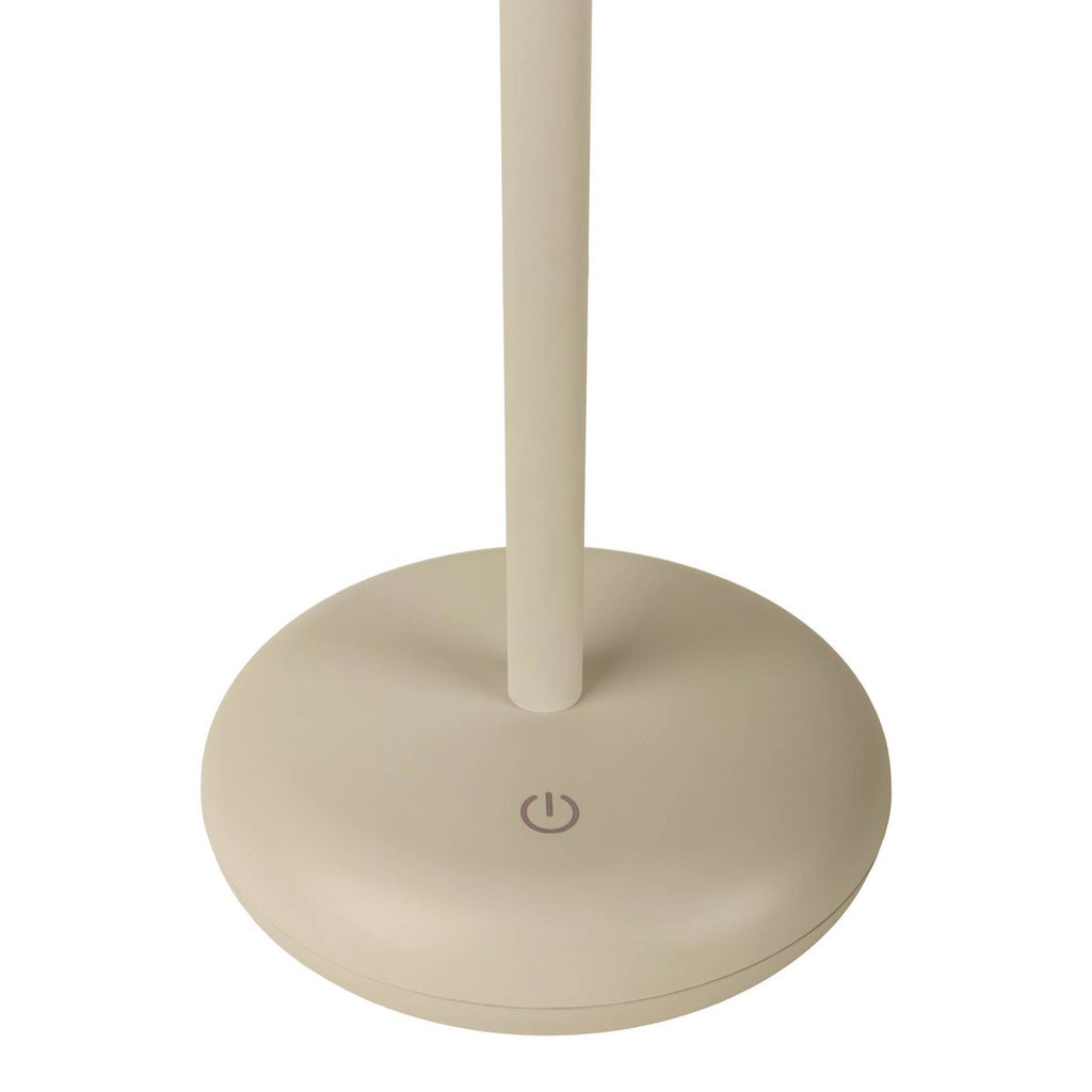 Lampe de table à batterie « PASI » - Beige