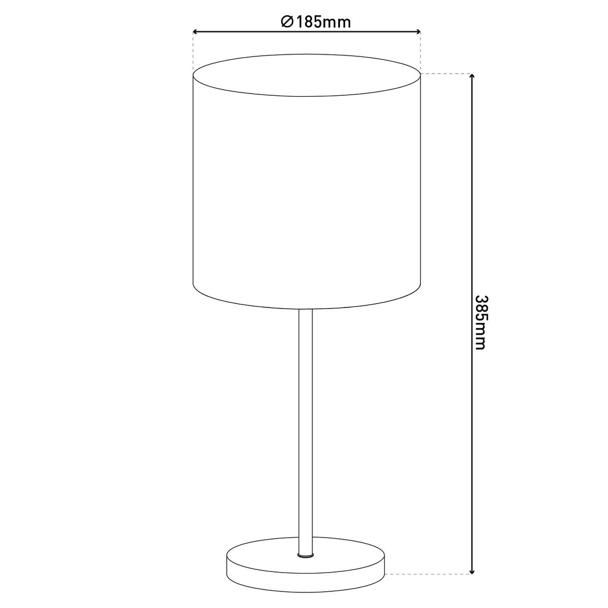 Lampe de table "New York"