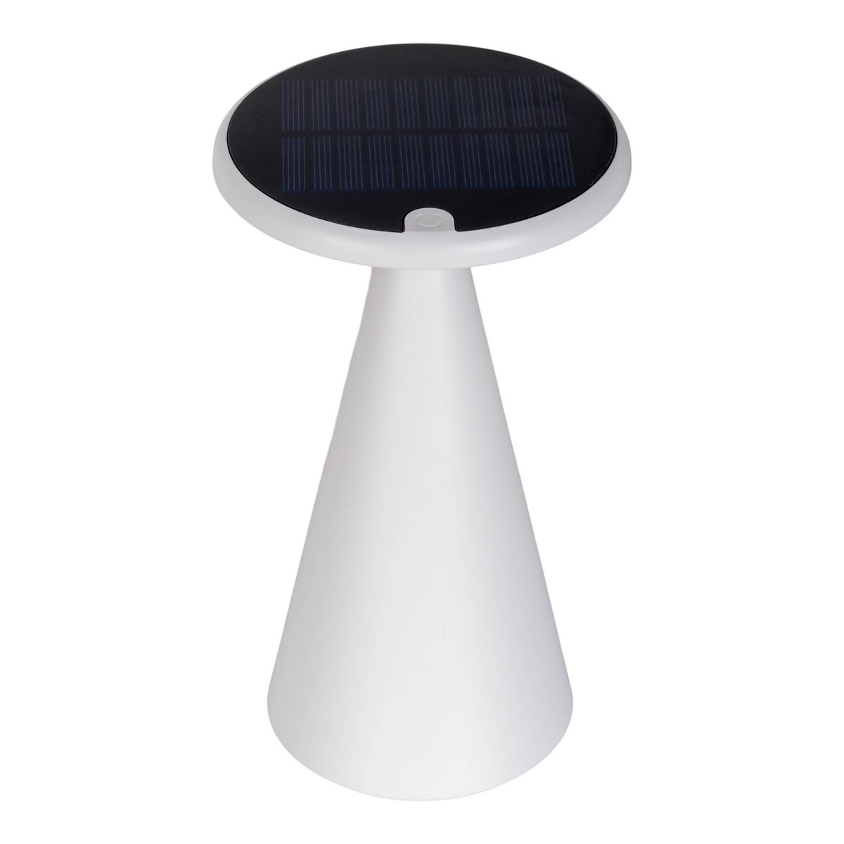 Lampe de table de batterie solaire légère PALU - Blanc pour Extérieur et Intérieur