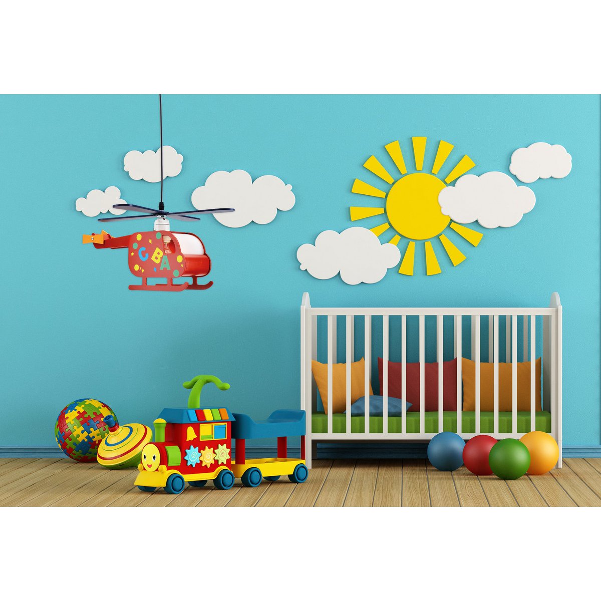 Hélicoptère à pendentif enfant "