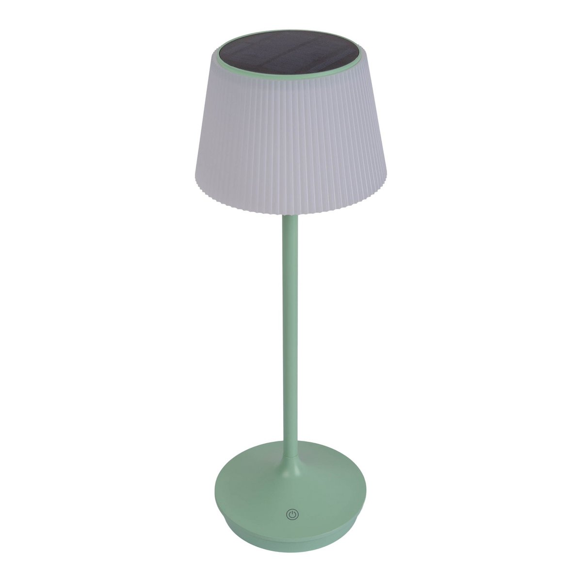 Lampe de batterie solaire "Emmi"  - Menthe et blanc
