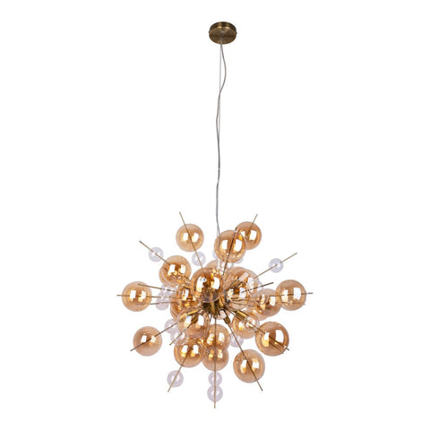 Luminaire explosion Ambre