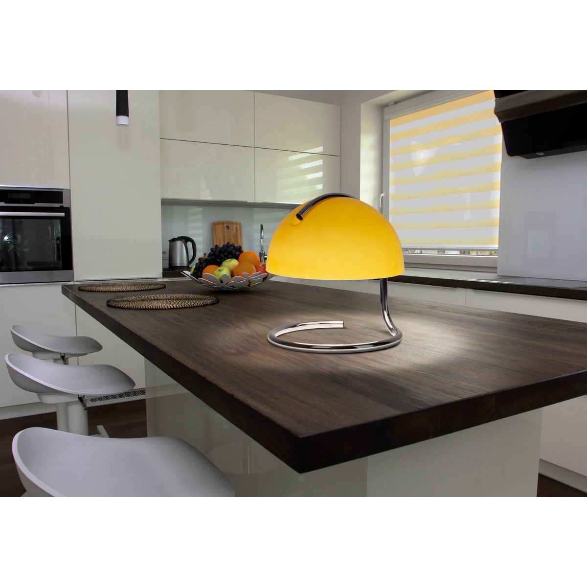 Lampe de table "Burano" jaune