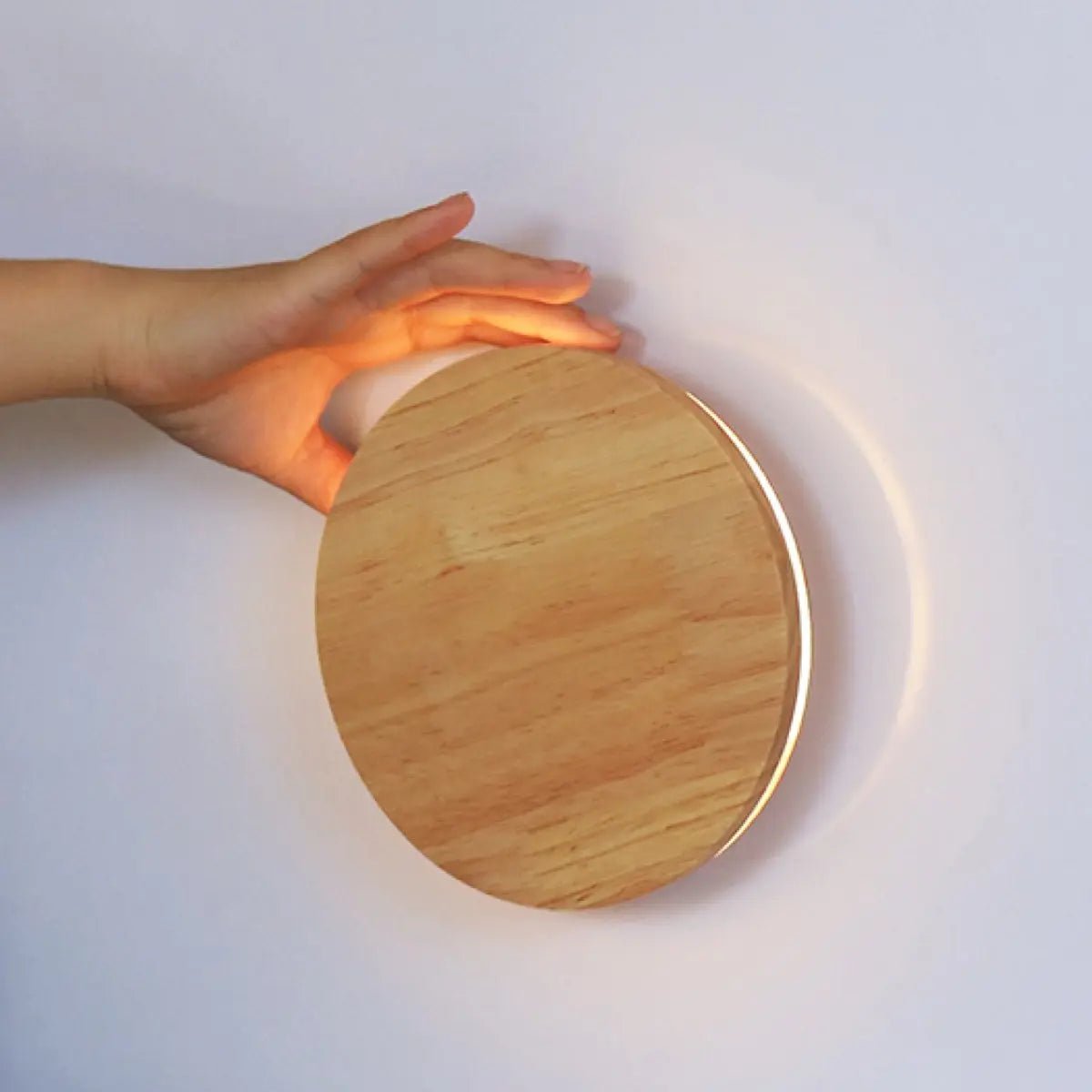 Lou Brown Light Wall sans fil - Contrôle tactile rechargeable et dimmable - Lumière chaude de 2700k