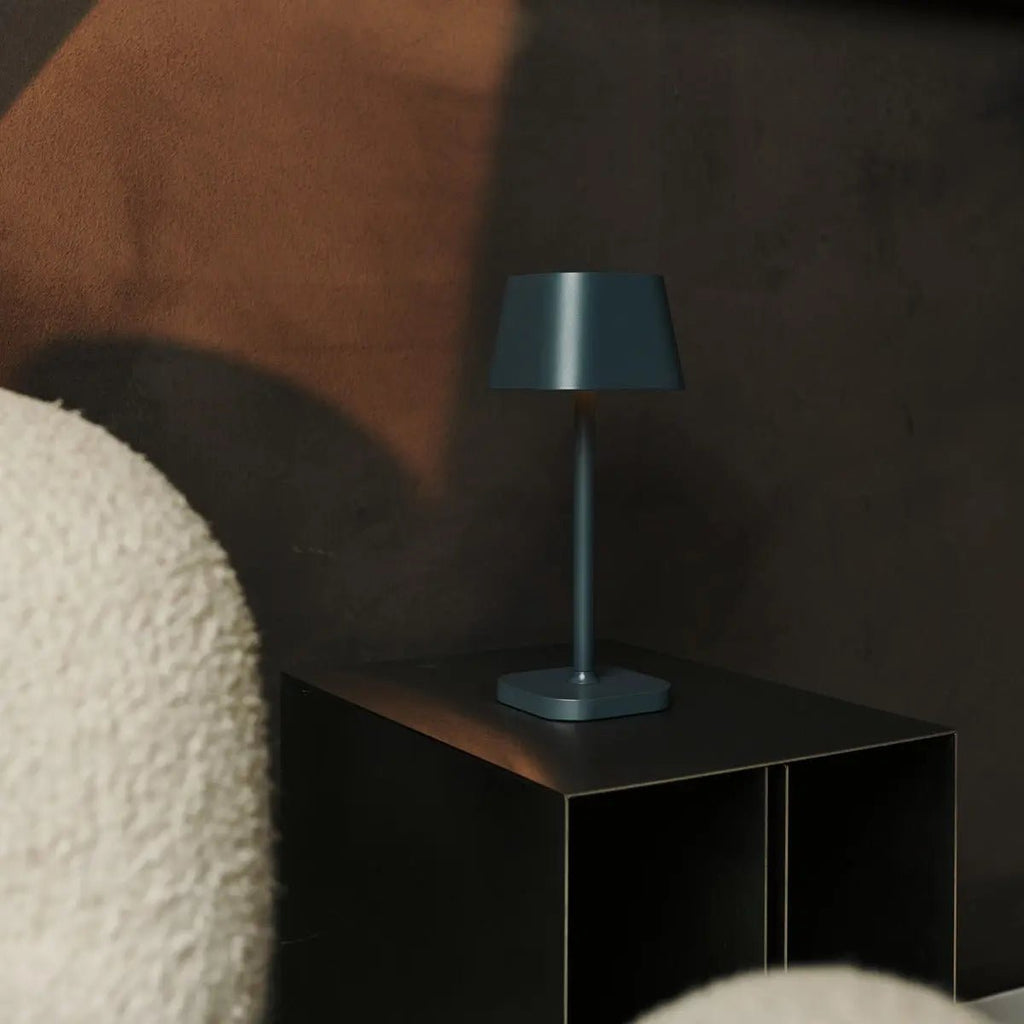 Ava Stone Grey - lampe de table rechargeable | Lampe élégante et sans fil