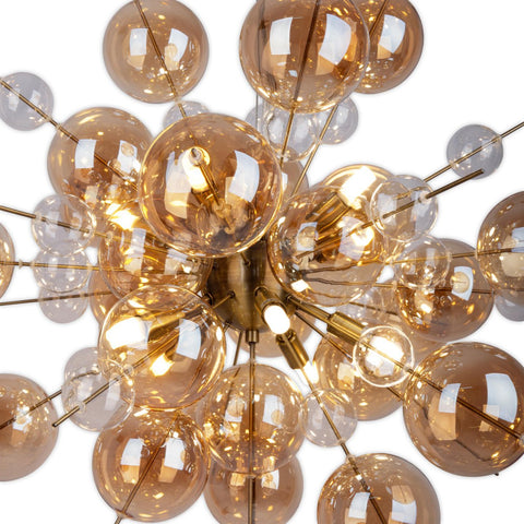 Luminaire explosion Ambre