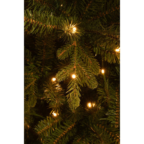 Sapin de Noël Artificiel Harma Narrow avec Éclairage LED - H260 x Ø73 cm - Vert