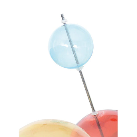 La lampe suspendu pendentielle "explosion" colorée