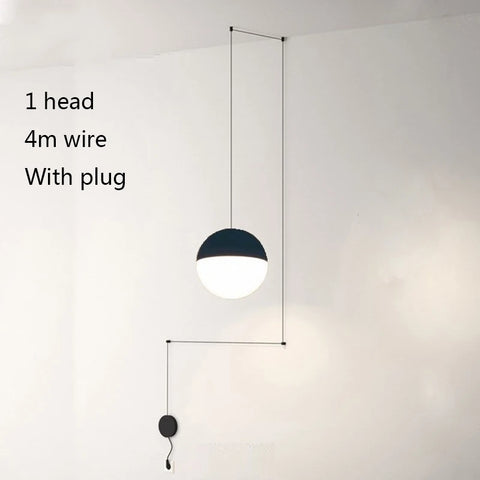 Lampe de Chevet Murale Suspendue.