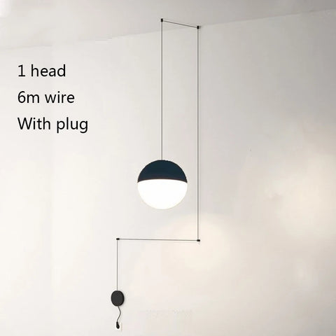Lampe de Chevet Murale Suspendue.