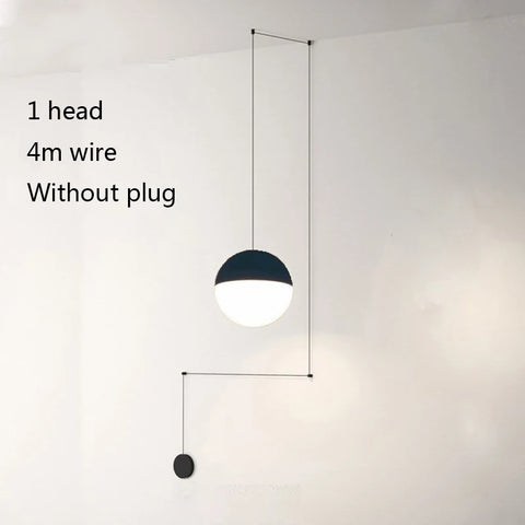 Lampe de Chevet Murale Suspendue.