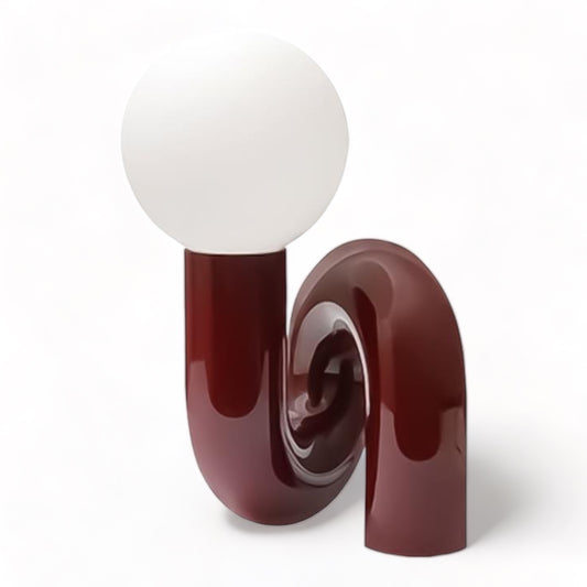 lampe de chevet rouge