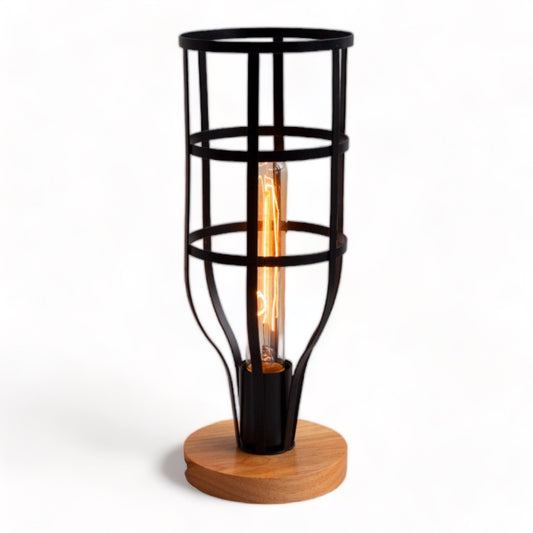 Lampe de Chevet Fer Noir