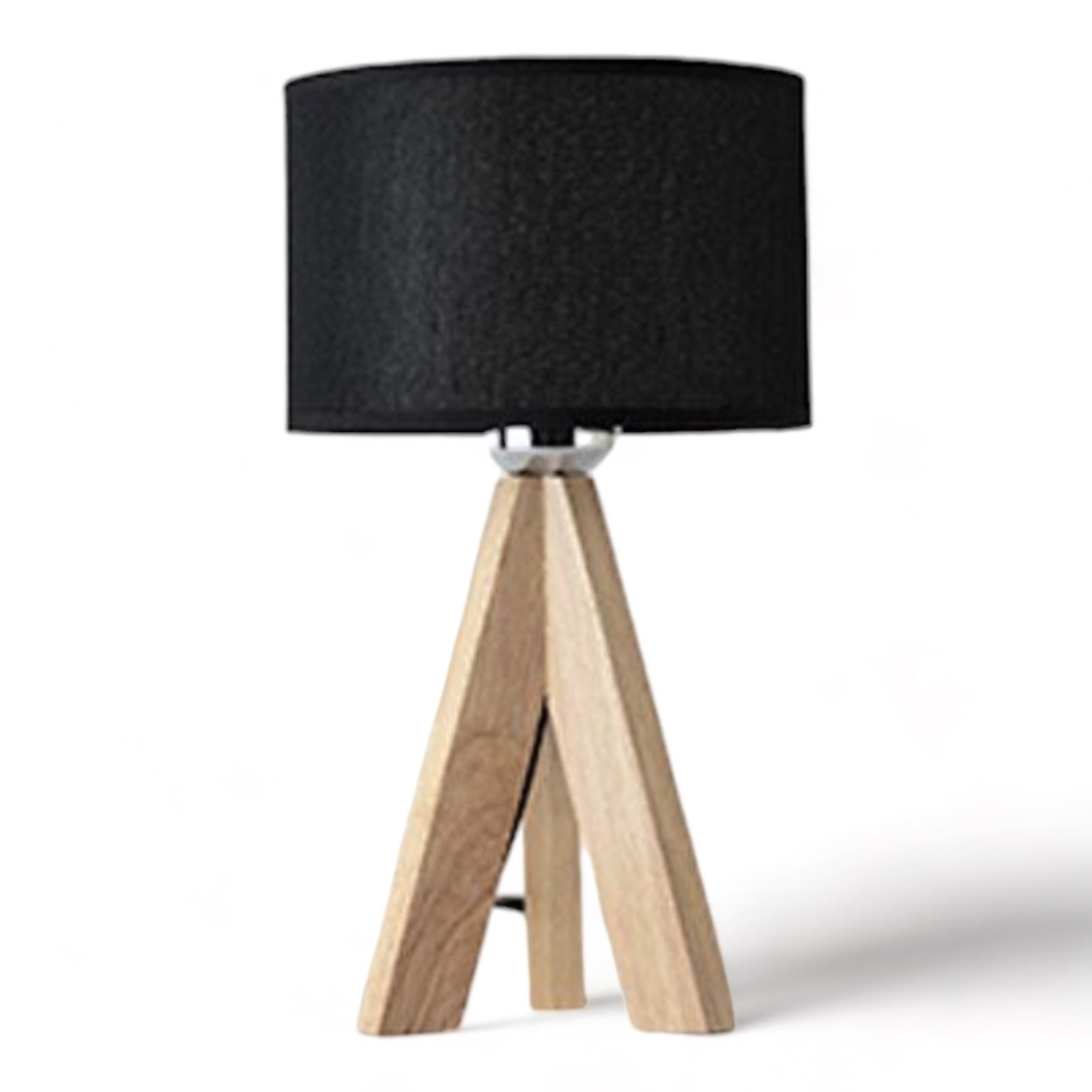 lampe de chevet pied en bois