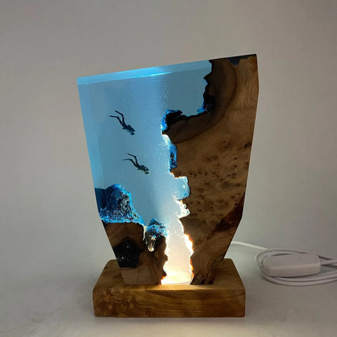 Lampe de Chevet Plongée.