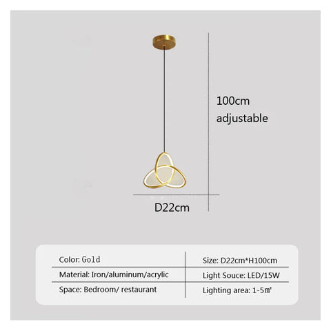 Lampe de Chevet Suspendue Torssade.