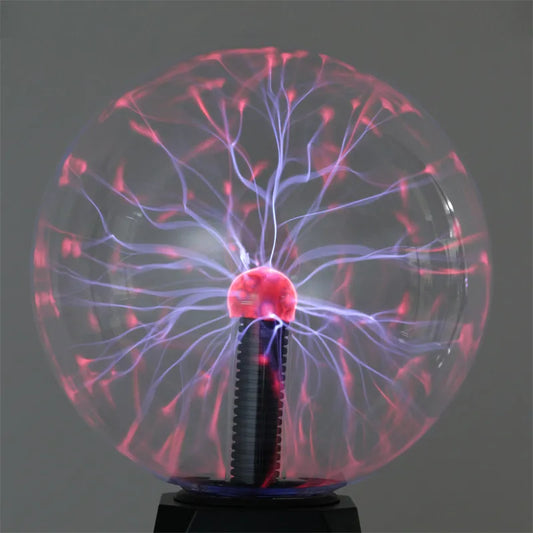 Touch Sensor Night Light USB Originality Magic Desk Light Children's Gift Party Bedroom Decor Glass Plasma Ball Lamp.