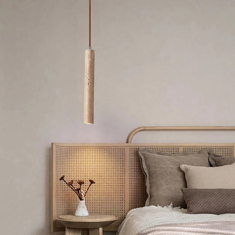 lampe en travertin