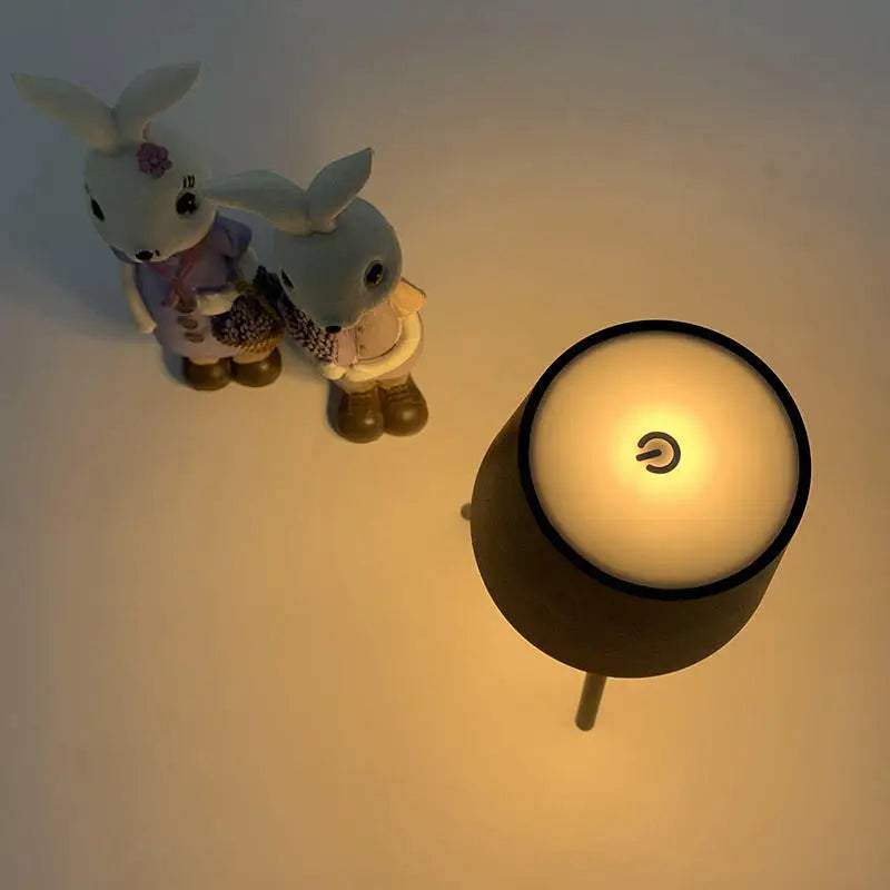 Lampe de Chevet Trépied Sans Fil.