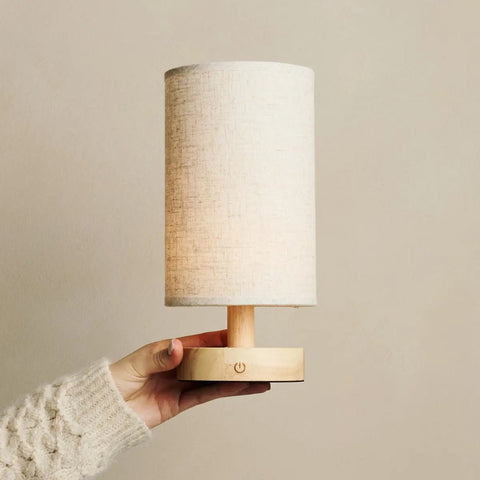 Ben Brown Blowen Brown Dark Brown Lampe - rechargeable, dimmable, USB-C à alimentation