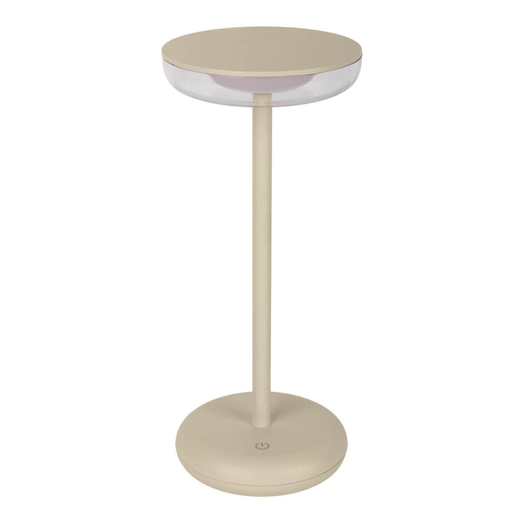 Lampe de table à batterie « PASI » - Beige