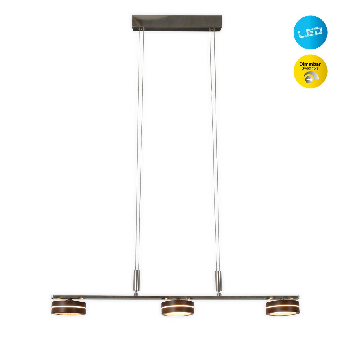 Suspension triple LED "Triberg"