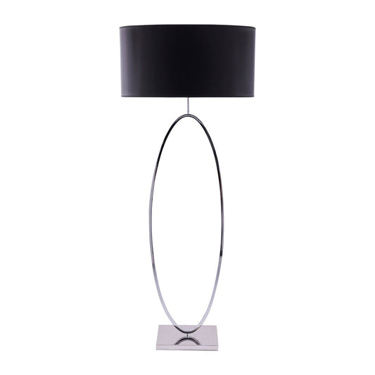 Lampe sur Pied Anneau XL Chrome.