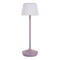 Lampe de batterie solaire "Emmi"  - Violet et blanc