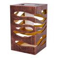 Décoration LED Lumière solaire "Hilda", 12,3 x 12,3 cm, 20 cm de haut, en plastique de haute qualité, à l'intérieur en...