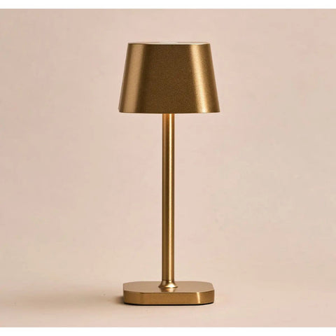 Lampe de table rechargeable Ava Or | Sans fil, variable et élégant