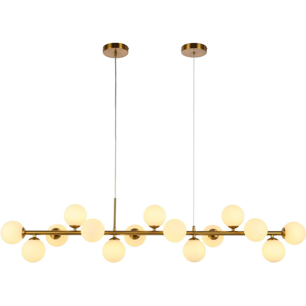 Suspension "Nancy White Gold"