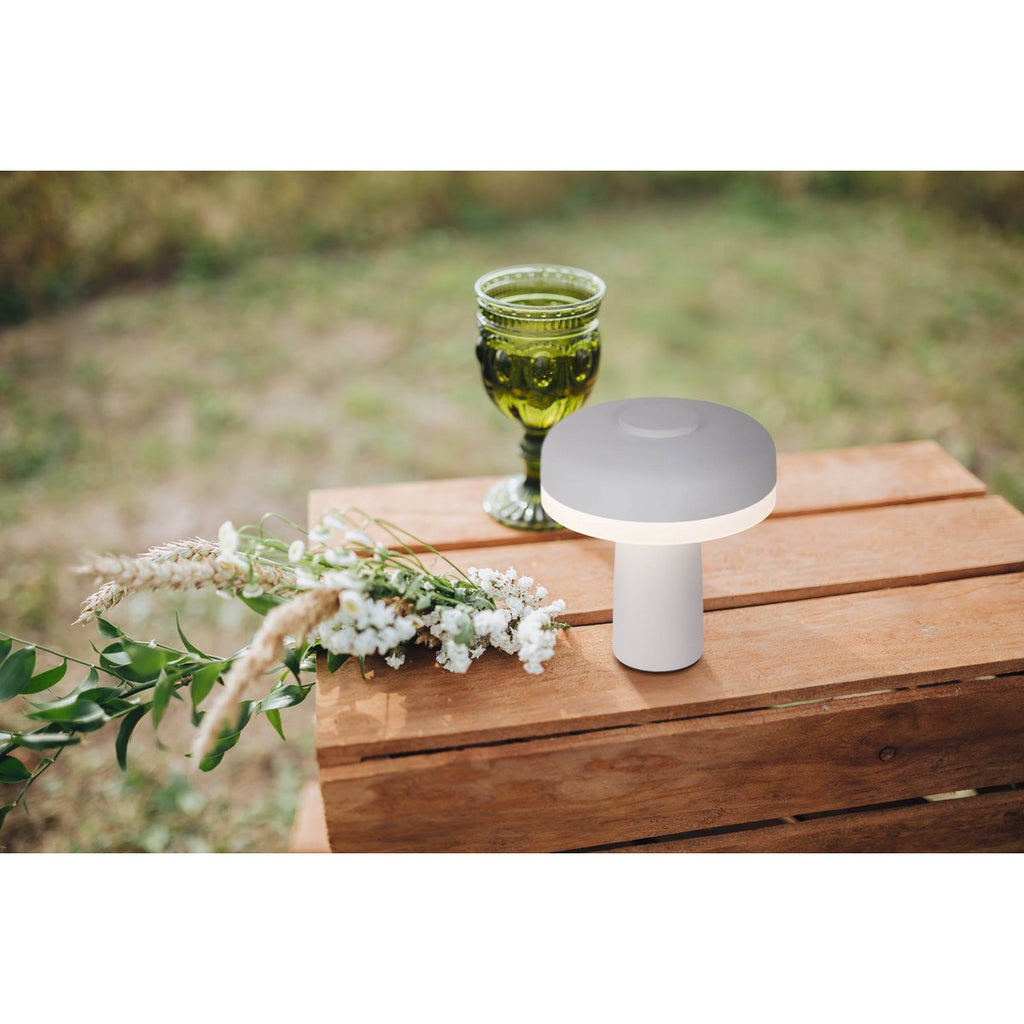 Lampe de table sans fil PILU - Blanche
