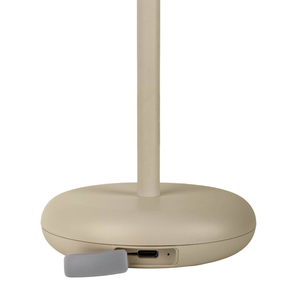 Lampe de table à batterie « PASI » - Beige