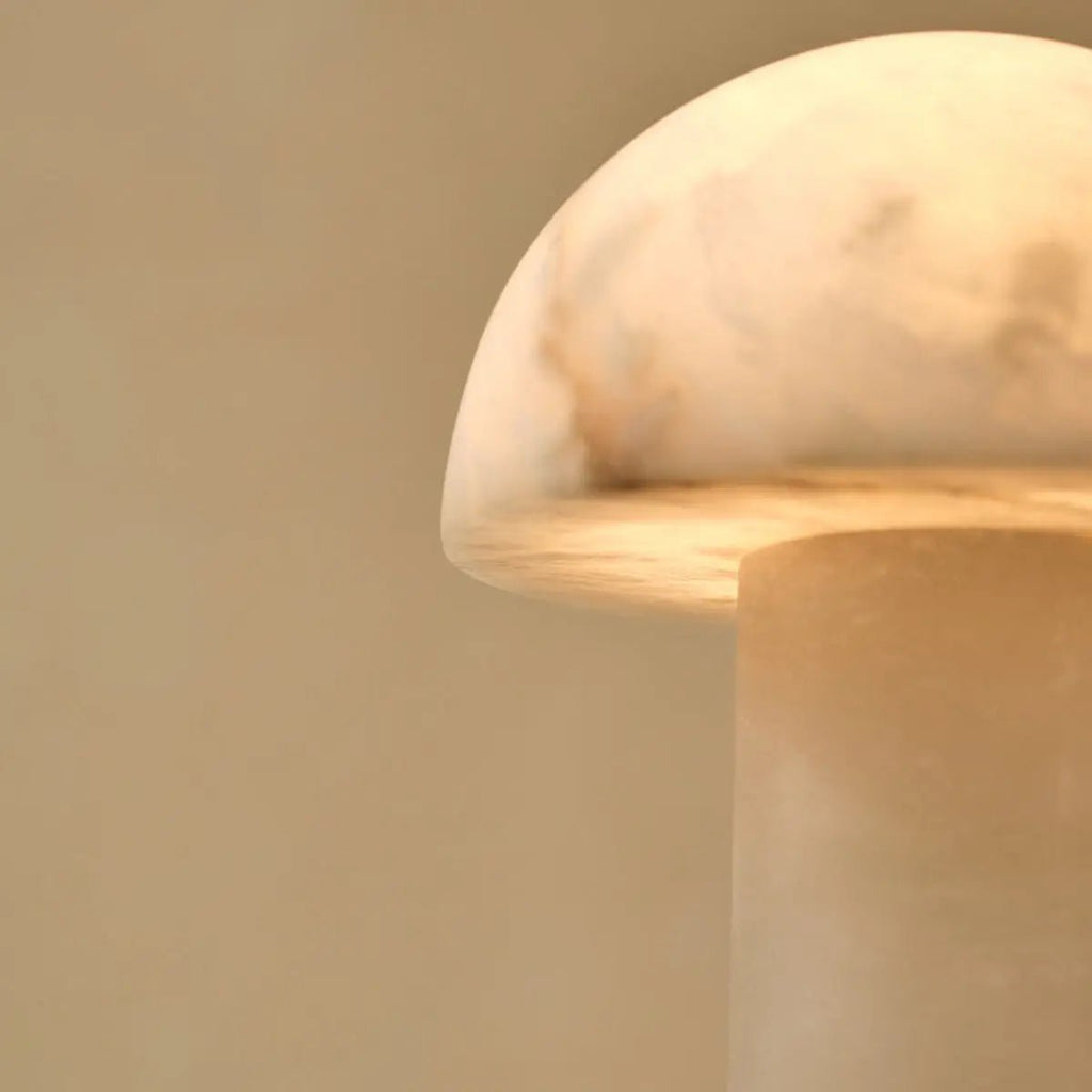 Lampe en albâtre élégante Francesco – Éclairage de luxe fabriqué à la main