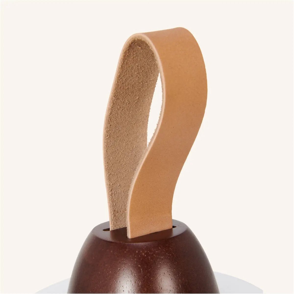 Lampe rechargeable "Liv" marron foncé – Bracelet en cuir, 3 modes d'éclairage, sans fil