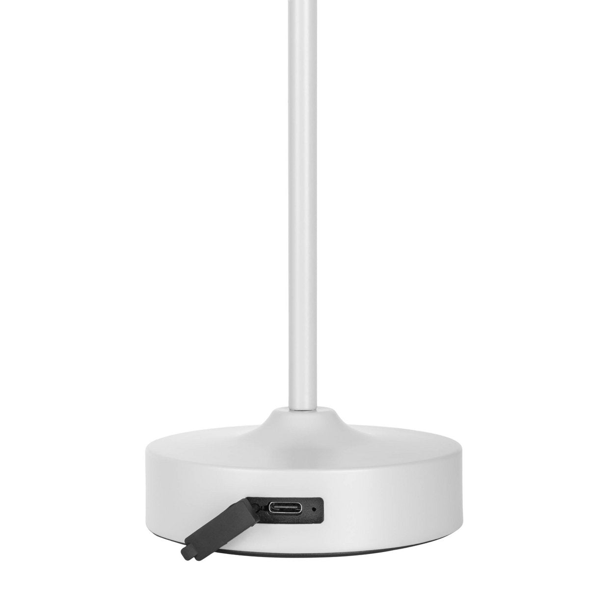 Batterie à LED / lampe de table "Pina" - Blanc