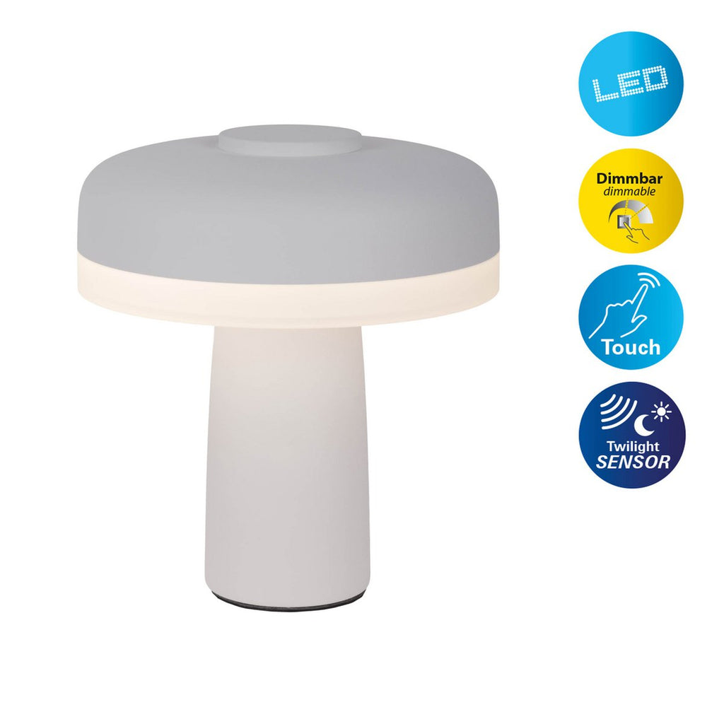 Lampe de table sans fil PILU - Blanche