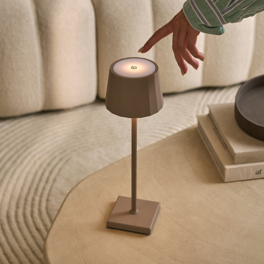 WOUTER KOALA BRORN RECHARGable Table Lampe - Charge sans fil, Dimmable, durée de vie de la batterie de 120 heures