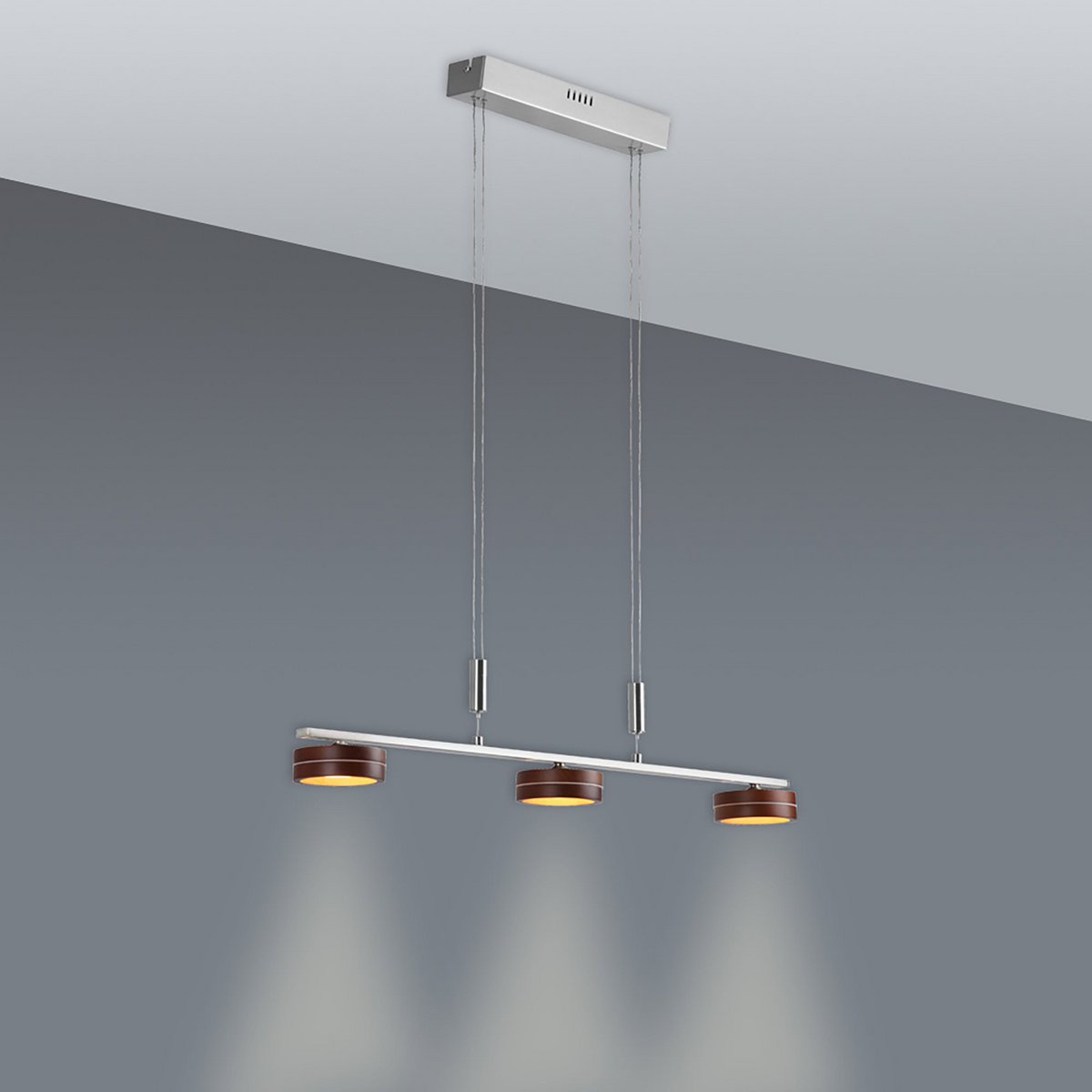 Suspension triple LED "Triberg"