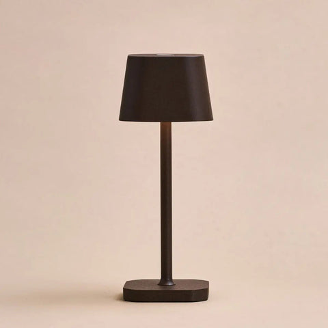 Lampe de table rechargeable Ava Mocha Marron | Sans fil et à intensité variable