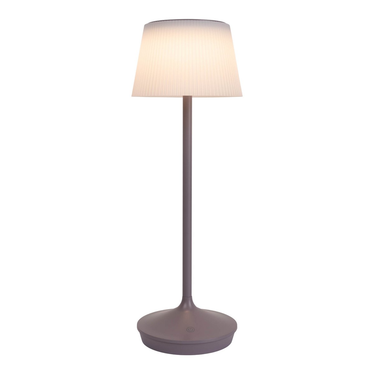 Lampe de batterie solaire "Emmi"  - Violet et blanc