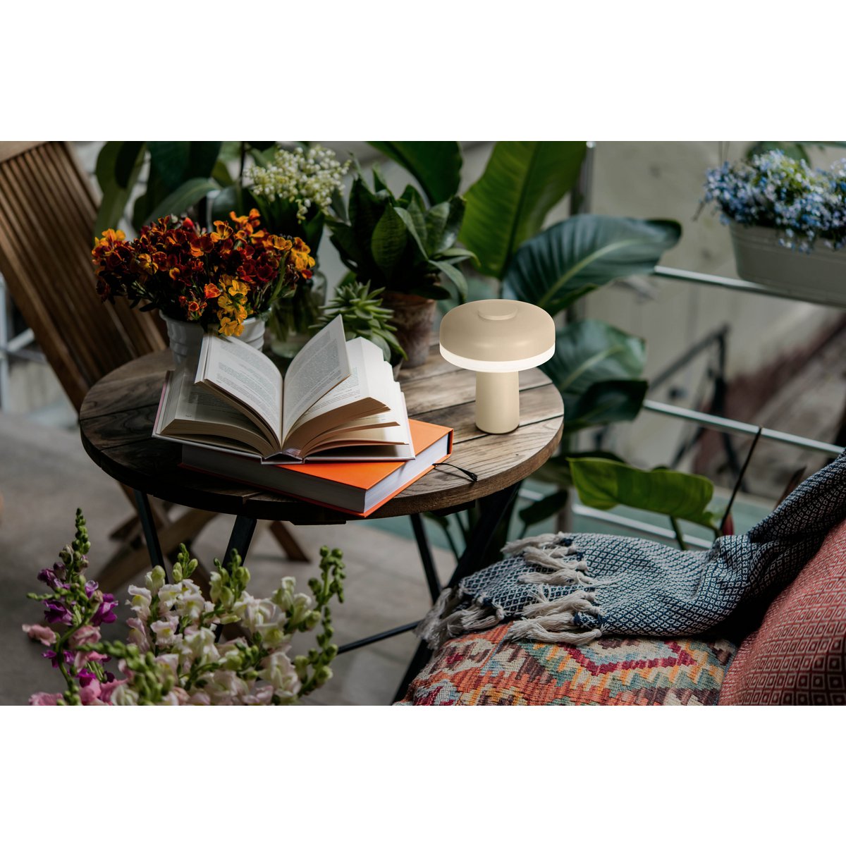 Lampe de table sans fil PILU - Beige