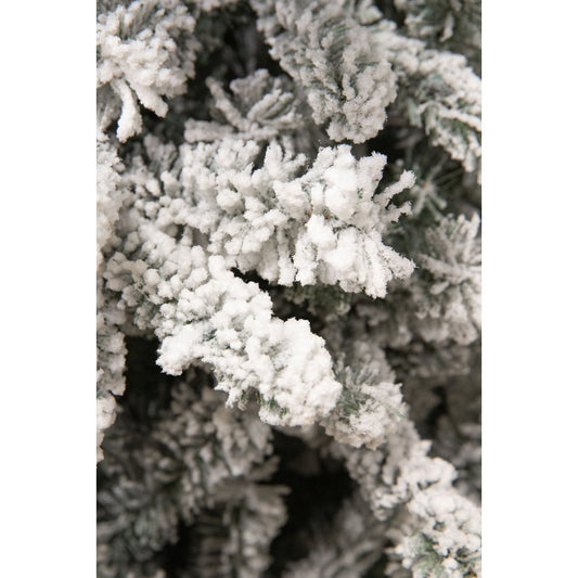 Sapin de Noël Artificiel Snowdon - H215 x Ø127 cm - Vert Givré
