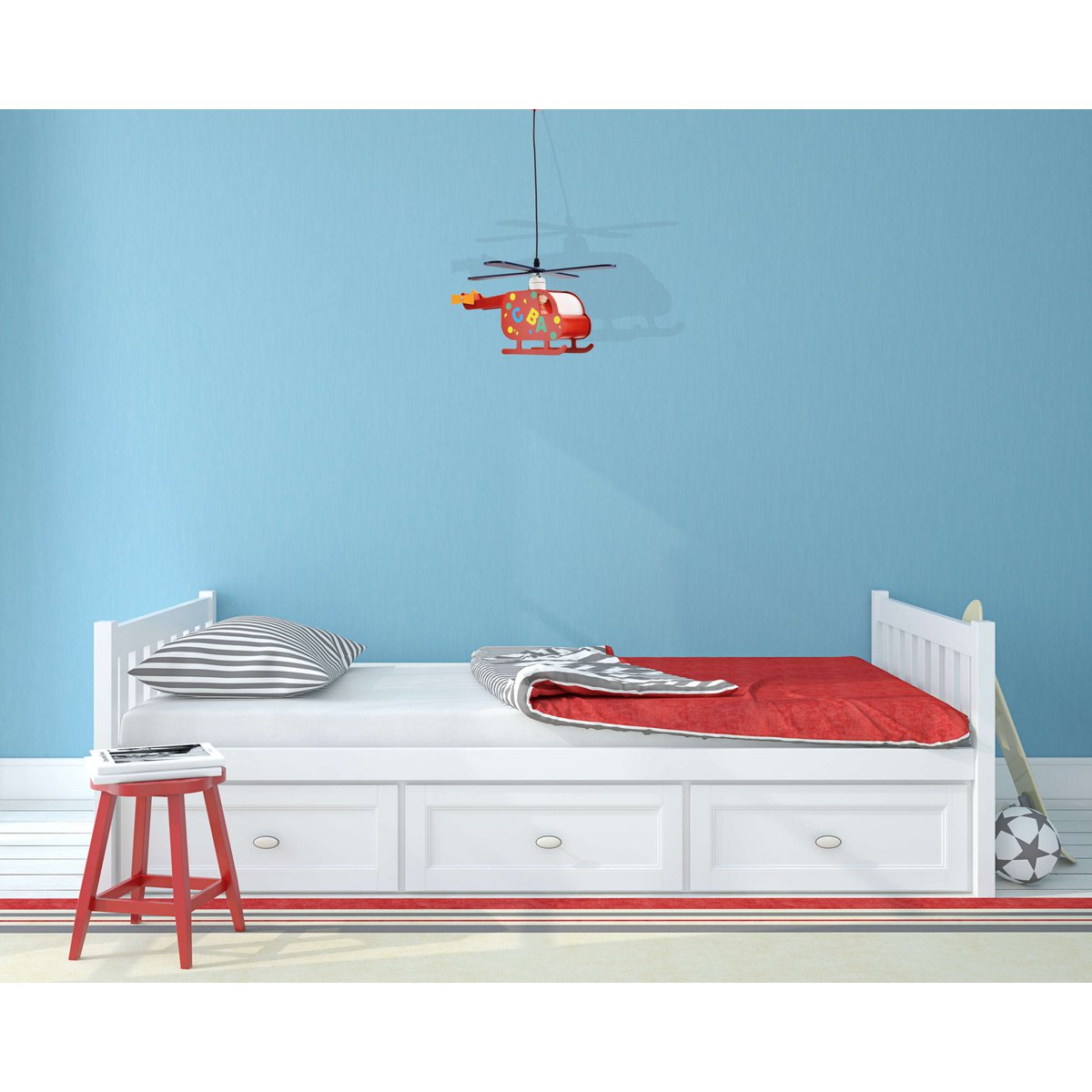 Hélicoptère à pendentif enfant "