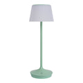 Lampe de batterie solaire "Emmi"  - Menthe et blanc