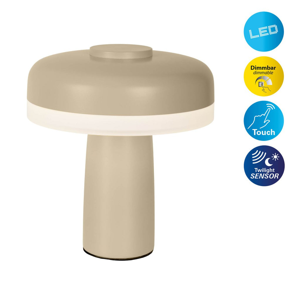 Lampe de table sans fil PILU - Beige