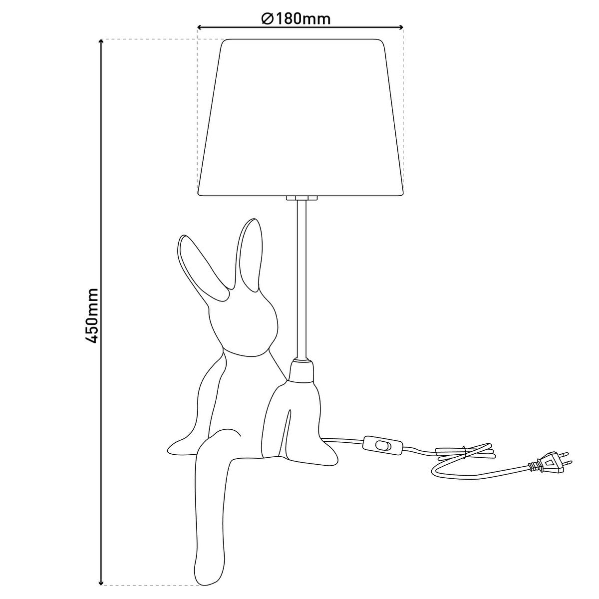 Lampe de table "Helge"