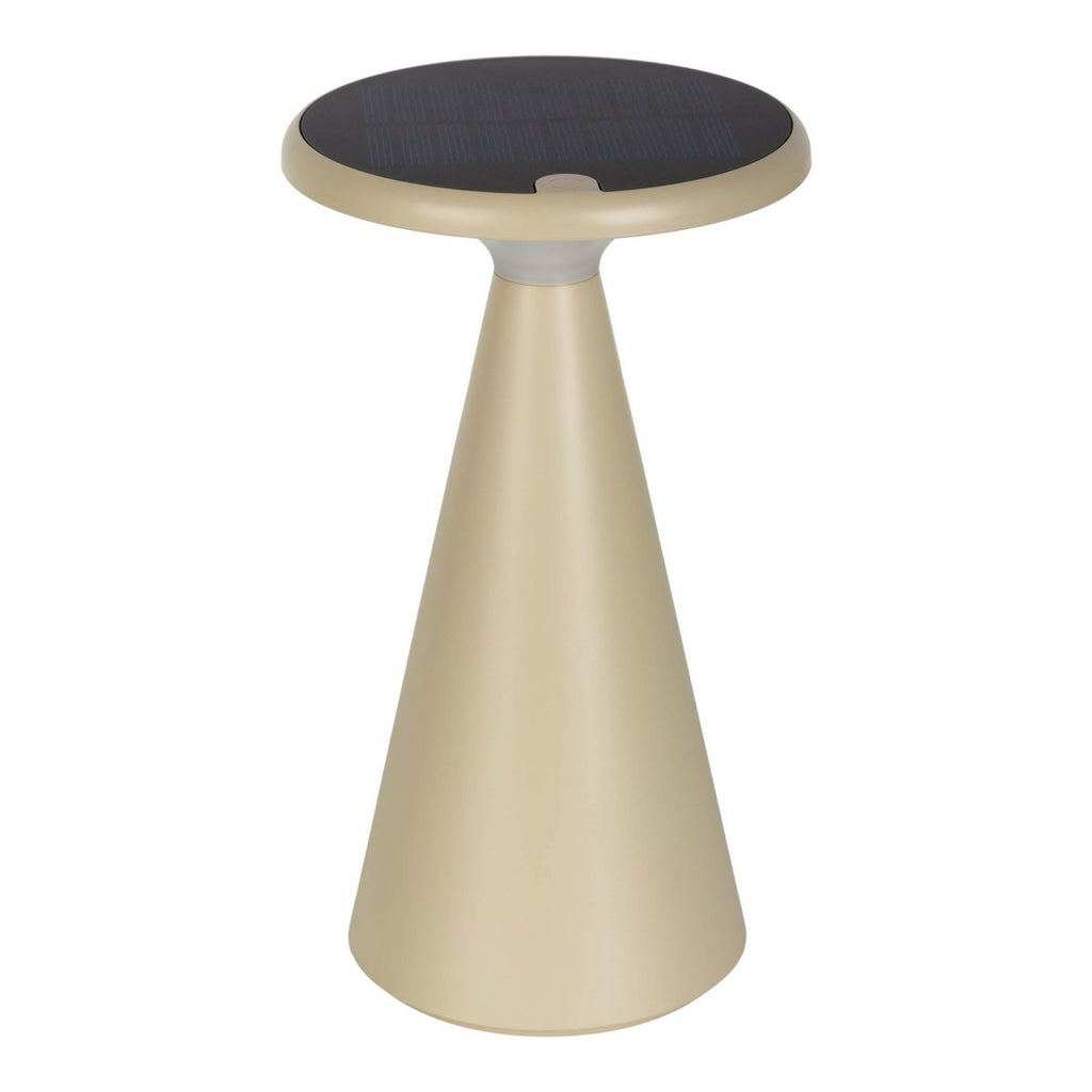 Lampe de table de batterie solaire Palu - Beige  pour Extérieur et Intérieur