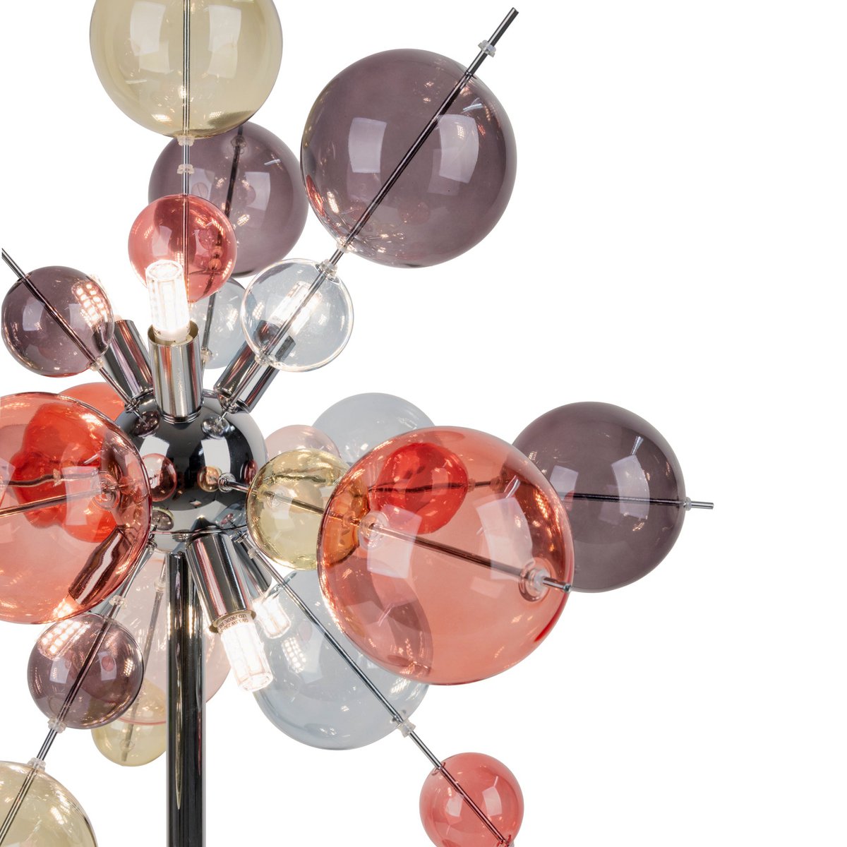 Lampe de table "Explosion" Couleurs pastel